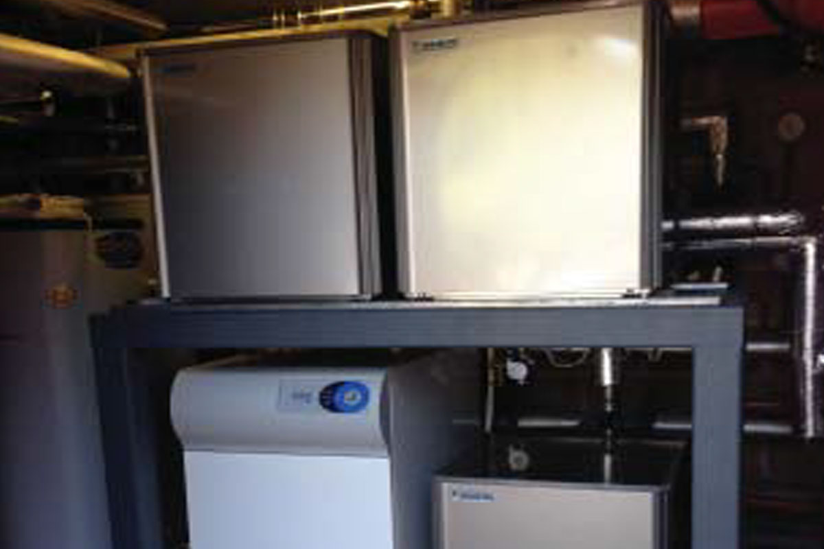bivalent heating system installed at King Edward VII High School, King's Lynn