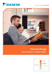 Daikin Air Source Heat Pumps Heating Range Brochure